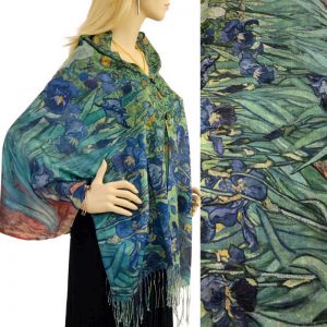 Iris Cotton Touch Shawl/Scarf