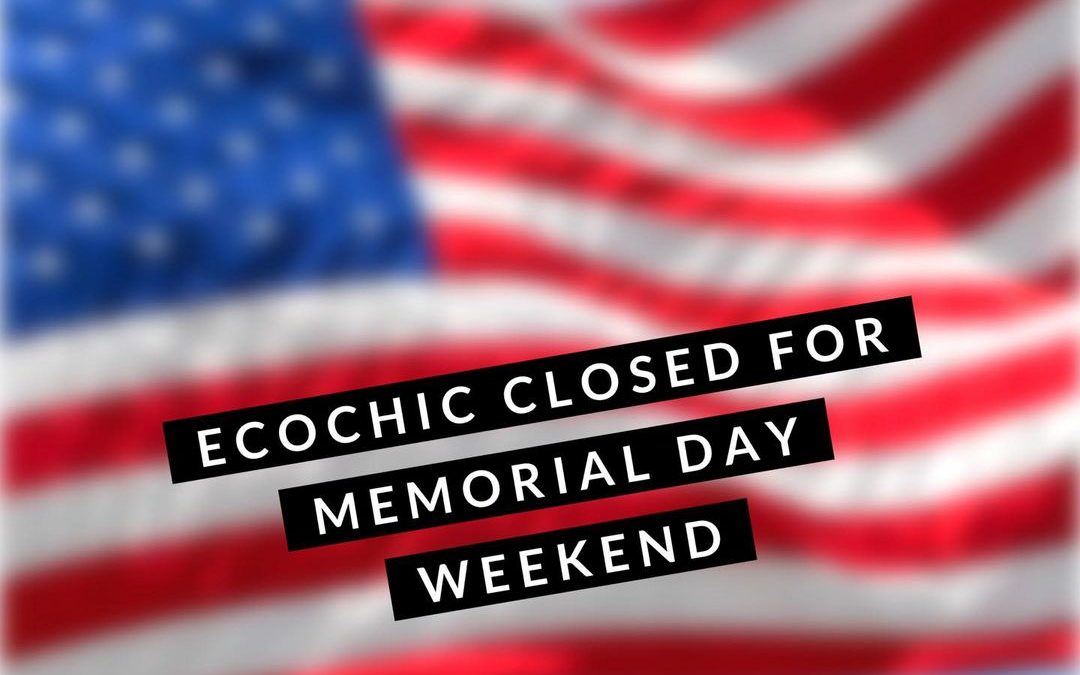 Closed Memorial Day Weekend